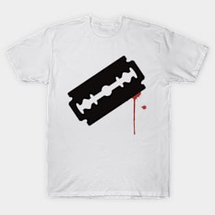 safety razor blood drop T-Shirt